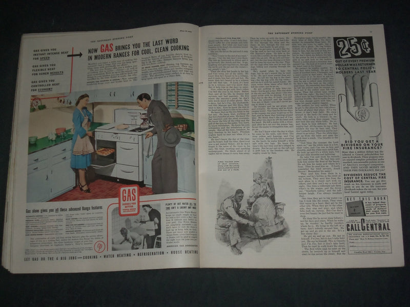 1940 MAY 18 THE SATURDAY EVENING POST MAGAZINE -NORMAN ROCKWELL COVER - SP 2474V