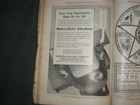 1913 JUNE THE AMERICAN REVIEW OF REVIEWS MAGAZINE - COCA-COLA BACK COVER -B 6566
