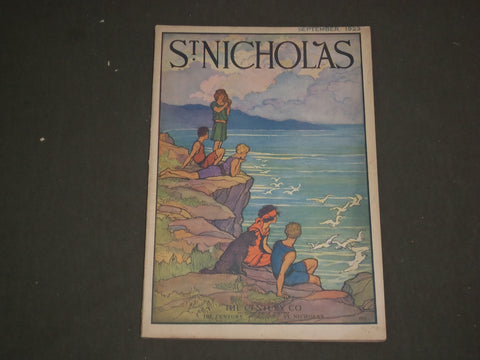 1923 SEPTEMBER ST. NICHOLAS MAGAZINE - ILLUSTRATIONS, STORIES & ADS - B 4633