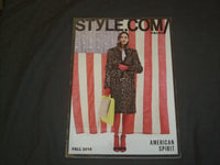 2014 FALL STYLE.COM/PRINT MAGAZINE - NICE FASHION COVER & PHOTOS - B 1096