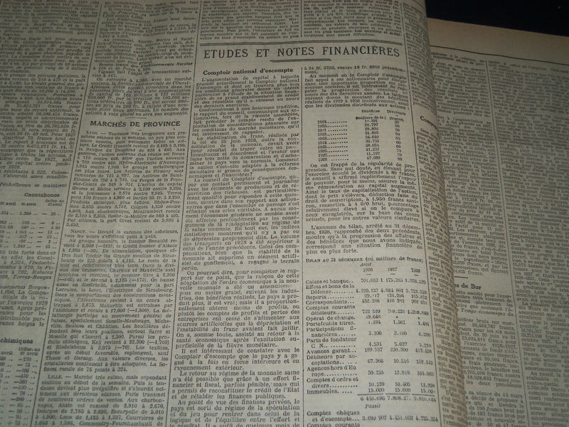 1929 APRIL-JUNE LE TEMPS FRENCH NEWSPAPER BOUND VOLUME - VB 17