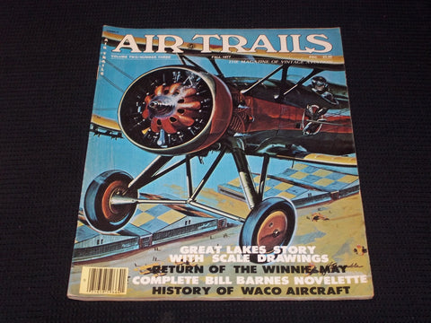 1977 FALL AIR TRAILS MAGAZINE - GREAT LAKES STORY COVER - E 7080
