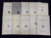 1925-1926 BULLETIN OF THE NEW YORK ACADEMY OF MEDICINE LOT OF 24 ISSUES - O 2115