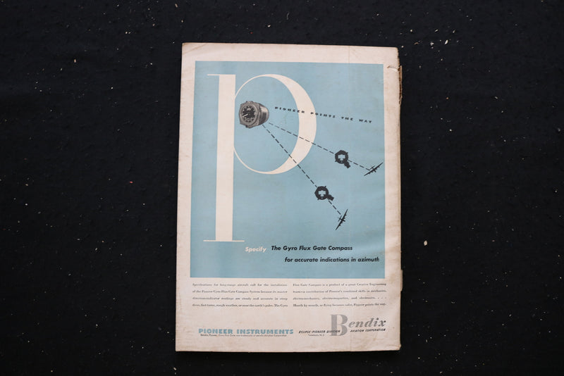 1944 OCT 15 AERO DIGEST MAGAZINE - UNITED AIRLINES 
