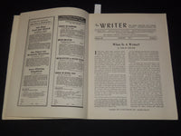 1947 JANUARY THE WRITER MAGAZINE - NOLAN MILLER - GLADYS TABER - K 1039