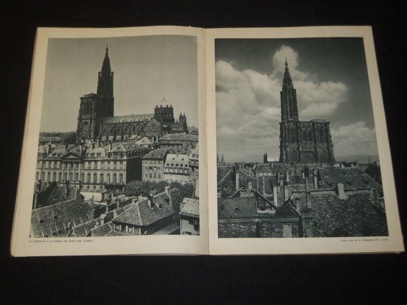 1952 STRASBOURG ASPECTS CONNUS ET INCONNUS FRENCH BOOK - KD 5855