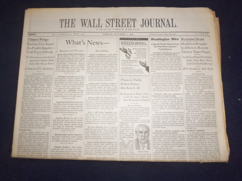 1998 OCT 2 THE WALL STREET JOURNAL-BRAZILIAN FIRM SOARED POULTRY SUPPLIER- WJ 96
