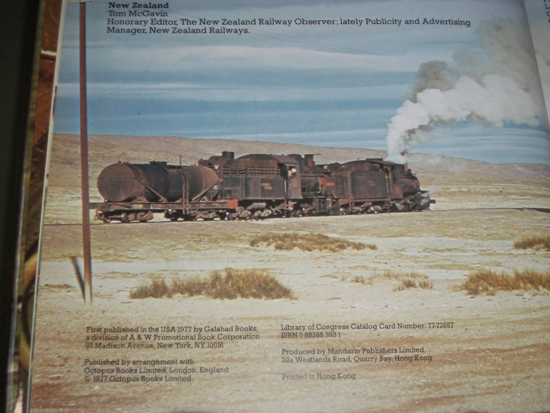 1977 ENCYCLOPEDIA OF RAILROADS BOOK EDITED BY O. S. NOCK - I 1372