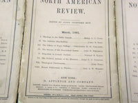 1878-1881 NORTH AMERICAN REVIEW LOT OF 7 ISSUES - NICE STORIES/ARTICLES - WR 672