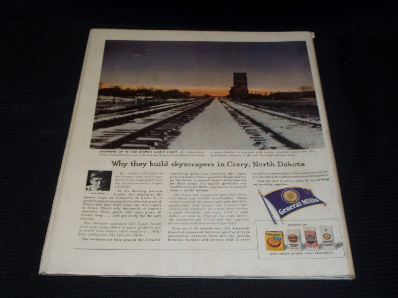 1951 MARCH 3 SATURDAY EVENING POST MAGAZINE NICE ILLUSTRATED COVER - E 1266