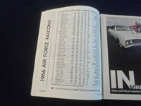 1966 OCTOBER 29 GOAL POST PROGRAM - UCLA VS AIR FORCE - ST 7200