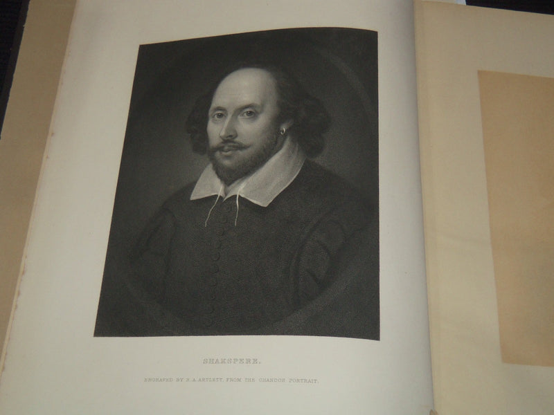 1870'S THE WORKS OF SHAKESPERE CHARLES KNIGHT VOLUME 1 - IMPERIAL - KD 3351T