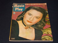 1947 MARCH MOVIE PLAY MAGAZINE - BARBARA STANWYCK FRONT COVER - E 14220