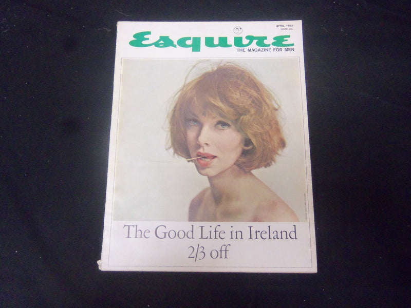 1963 APRIL ESQUIRE MAGAZINE - THE GOOD LIFE IN IRELAND 2/3 OFF - ST 2628