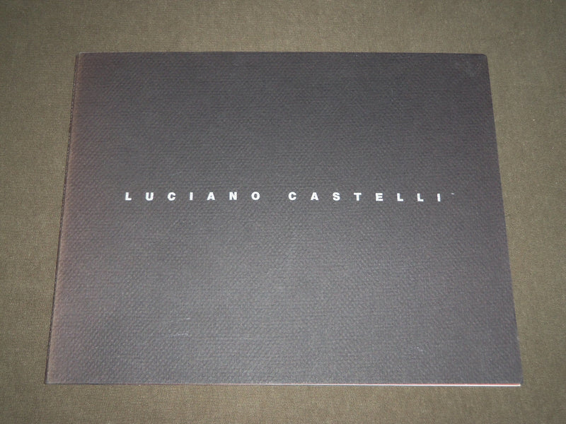 1990 LUCIANO CASTELLI NEW PAINTINGS RICHARD GRAY GALLERY CATALOG - KD 5059
