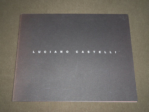 1990 LUCIANO CASTELLI NEW PAINTINGS RICHARD GRAY GALLERY CATALOG - KD 5059