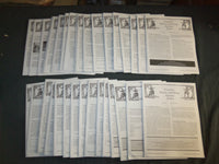 1984-2018 COUNTRY DANCE AND SONG SOCIETY NEWS MAGAZINE - LOT OF 93