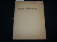 1920'S THE AUGUSTUS SAINT GAUDENS MEMORIAL PROGRAM - NEW HAMPSHIRE - J 6640