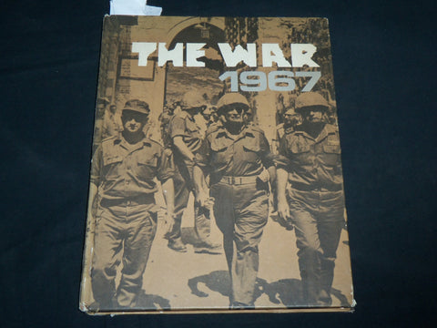 1967 THE WAR - ANNER & ALKONI HARDCOVER BOOK - ENGLISH & HEBREW - KD 6984