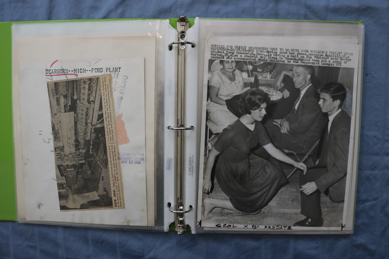 1920'S-1970'S ORIGINAL NEWS PHOTOS ALBUM - 35 PHOTOS - #107