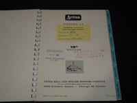 1957 AETNA BALL & ROLLER BEARING COMPANY GENERAL CATALOG NO. 182 - KD 3912T
