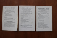 1949-1953 RENAISSANCE NEWS MAGAZINE - DARTMOUTH COLLEGE - LOT OF 18 - O 3914