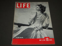 1939 MAY 8 LIFE MAGAZINE - COTTONS IN FASHION COVER - L 129