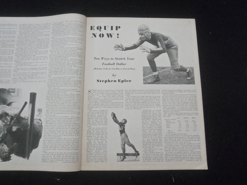 1940 SEPTEMBER AMERICAN BOY MAGAZINE - FOOTBALL COVER - SP 6311N