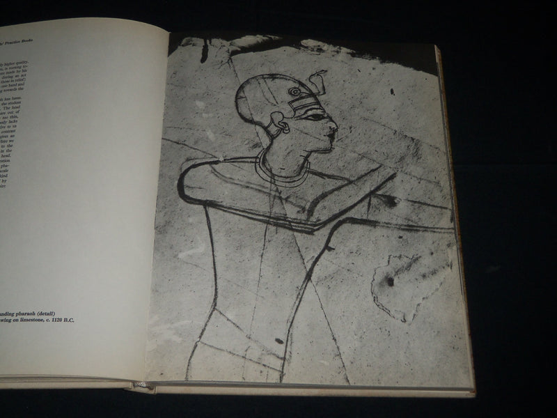 1972 EGYPTIAN DRAWINGS BOOK INSCRIBED BY HANNELORE KISCHKEWITZ - D 359