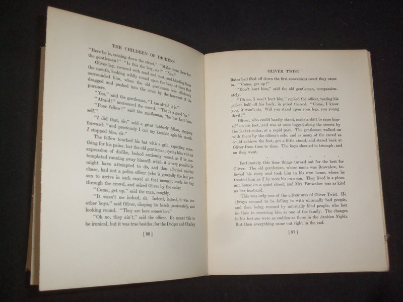 1931 THE CHILDREN OF DICKENS HARDCOVER BOOK BY SAMUEL MCCHORD CROTHERS - KD 9281