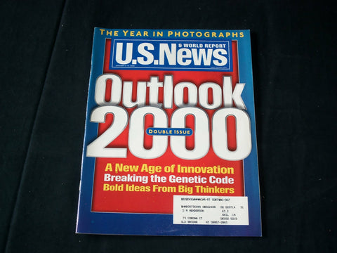 2000 JANUARY 3-10 U.S. NEWS & WORLD REPORT MAGAZINE - OUTLOOK 2000 - B 5421