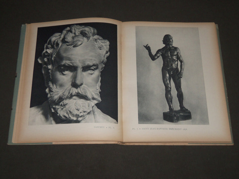 1948 RODIN BOOK BY JUDITH CLADEL - FRENCH - 108 PLATES - D 215