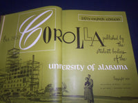 1950 THE COROLLA UNIVERSITY OF ALABAMA YEARBOOK -TUSCALOOSA, ALABAMA - YB 2424