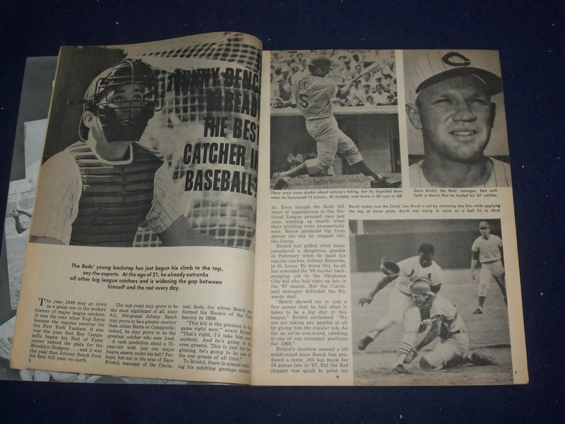 1969 JUNE COUNTRYWIDE SPORTS MAGAZINE - CONIGLIARO - LOLICH - ST 6802