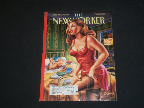 1996 DECEMBER 23 & 30 THE NEW YORKER MAGAZINE - ILLUSTRATED COVER - NY 1829