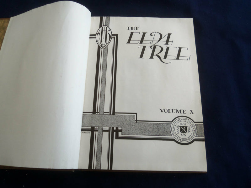 1937 THE ELM TREE NEW HAVEN HIGH SCHOOL YEARBOOK - NEW HAVEN, CT - YB 2688