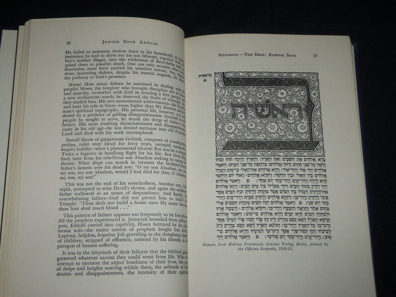 1962-1975 JEWISH BOOK ANNUALS LOT OF 5 - VOLUME NO. 20-32 - KD 656