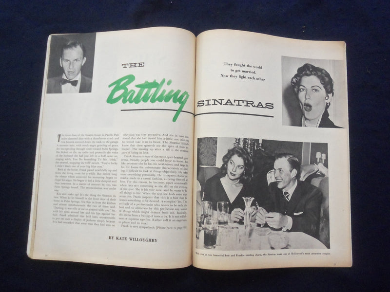 1952 JUNE MOTION PICTURE AND TELEVISION MAGAZINE - DORIS DAY COVER - SP 4780T