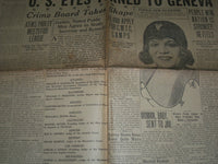 1926 MAY 23 SAN ANTONIO SUNDAY LIGHT SPORT SECTION LLOYD GEORGE STRIKE - NP 972N