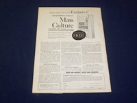 1957 AUGUST 24 SATURDAY REVIEW MAGAZINE - JAMES GOULD COZZENS - SP 9454