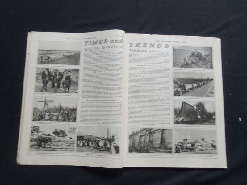 1928 JUNE 16 THE SATURDAY EVENING POST MAGAZINE - ILLUSTRATED COVER -SP 1313