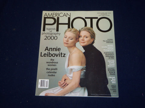 2000 MAR/APR AMERICAN PHOTO MAGAZINE-GWENETH PALTROW & BLYTHE DANNER - SP 9668