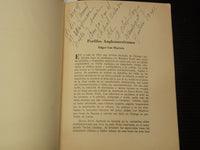 1941 A. ORTIZ VARGAS - PERFILES ANGLOAMERICANOS INSCRIBED LOT OF 2- K 2693