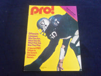 1977 NOVEMBER 20 PRO MAGAZINE - NY GIANTS VS. CLEVELAND BROWNS - SP 4714V