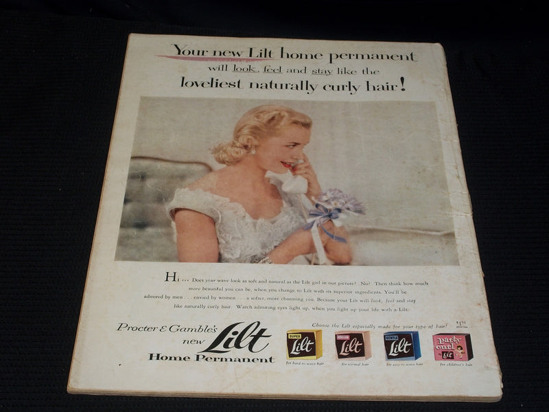 1954 SEPTEMBER MCCALL'S MAGAZINE - NICE COLOR COVERS & ADS - E 1192
