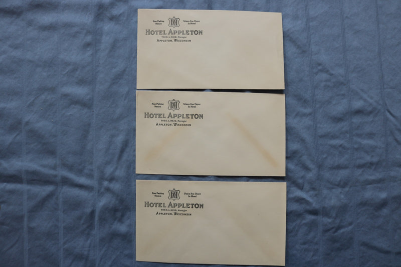 1930'S HOTEL ENVELOPES - UNUSED - LOT OF 18 - K 2958