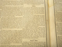 1851 MARCH 15 THE BOSTON MUSEUM NEWSPAPER - JUDITH BENSADDI SEQUEL - NP 9029