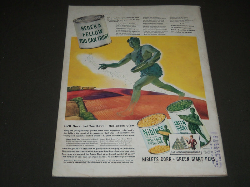1939 OCTOBER 30 LIFE MAGAZINE - VELOZ AND YOLANDA COVER - L 154