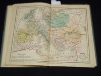1842 PETIT ATLAS DE GEOGRAPHIE DU MOYEN AGE FRENCH ATLAS - GREAT MAPS - KD 7973