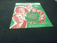 VAN JOHNSON I SHOULD CARE AUTOGRAPHED SHEET MUSIC - AM 63